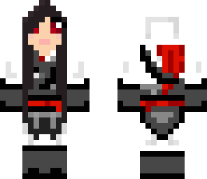 red eye assasin girl