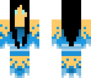 blue fire girl