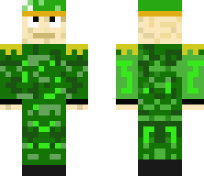 green soldier skin