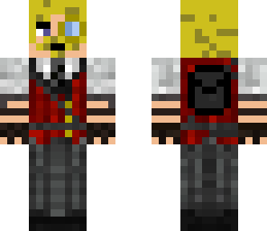 steampunk blonde mustache man