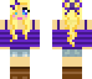 indigo-ish person