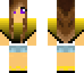 yellow poncho girl