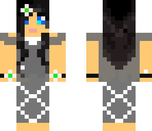 black hair