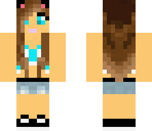 cute blue kittygirl