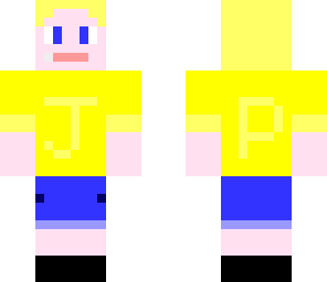little boy in yellow shirt