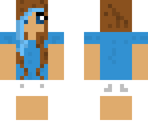 blue girl