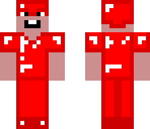 man in redstone armor