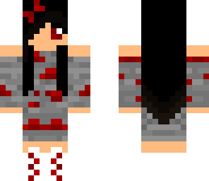 redstone girl - black hair