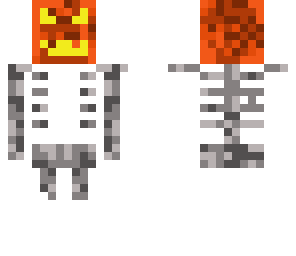 pumpkin skull ghost