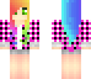 rainbow girl