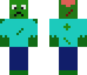 gashed zombie