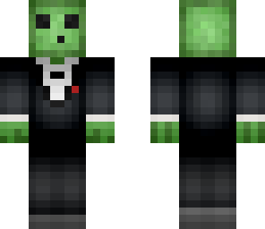 shaded slime in tux