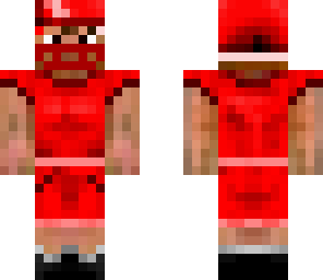 footballer red