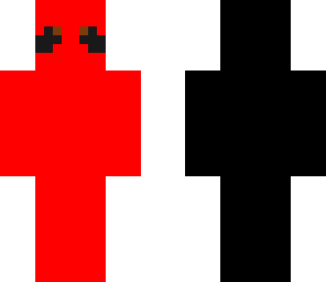 red and black panda