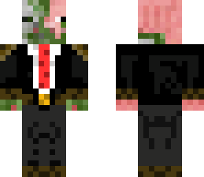 zombie pigman suit with brown features