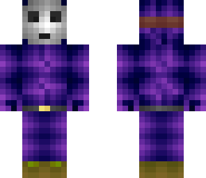 purple shy guy