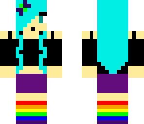blue hair'd raver