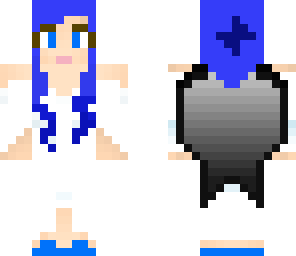 blue girl