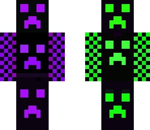 creeper and endermen