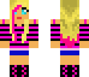 hot pink girl
