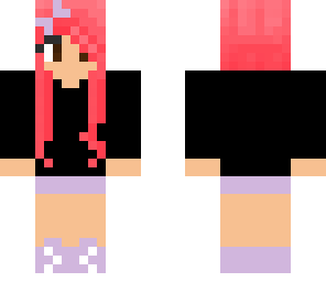pink hair
