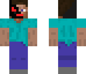halfmasked steve
