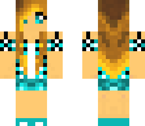 blue girl