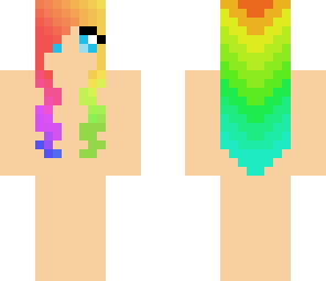 rainbow girl base