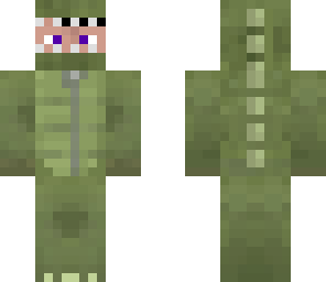 kid in a dinosaur outfit