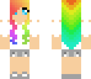 rainbow girl
