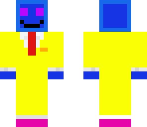 blue man without googles