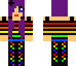 colourful girl