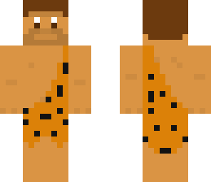 caveman with shoulder strap