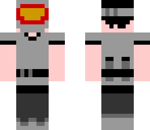 paintball player -grey-