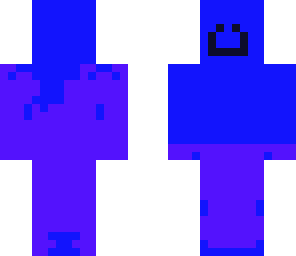 blue man camoflage
