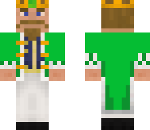 green falling kingdom king