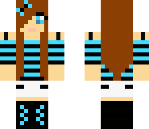 pretty girl 1 out of 6 in blue