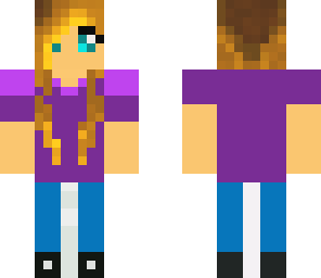 purple girl