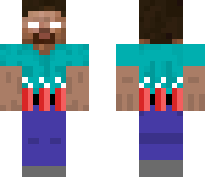 herobrine with dynamite