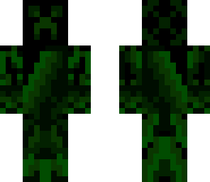 green and black creeper