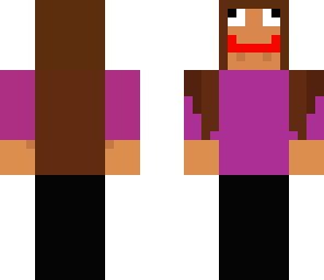 backwards girl