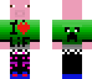 creeper lover pig