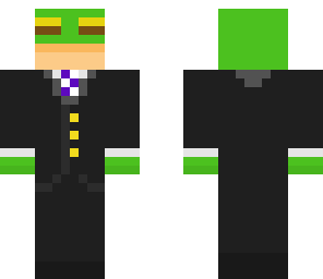 new frog with a tux
