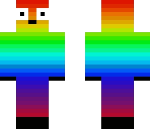 baked rainbow thing