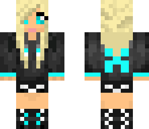 my blue creeper girl