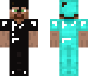 black armoured steve