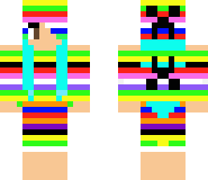 rainbow girl