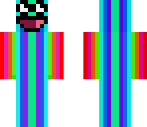 rainbow epic face