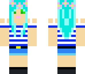 blue girl edit