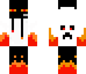 firecraft25's fire enderman